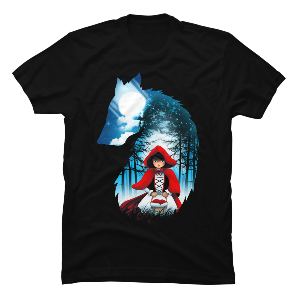 red hood tshirt